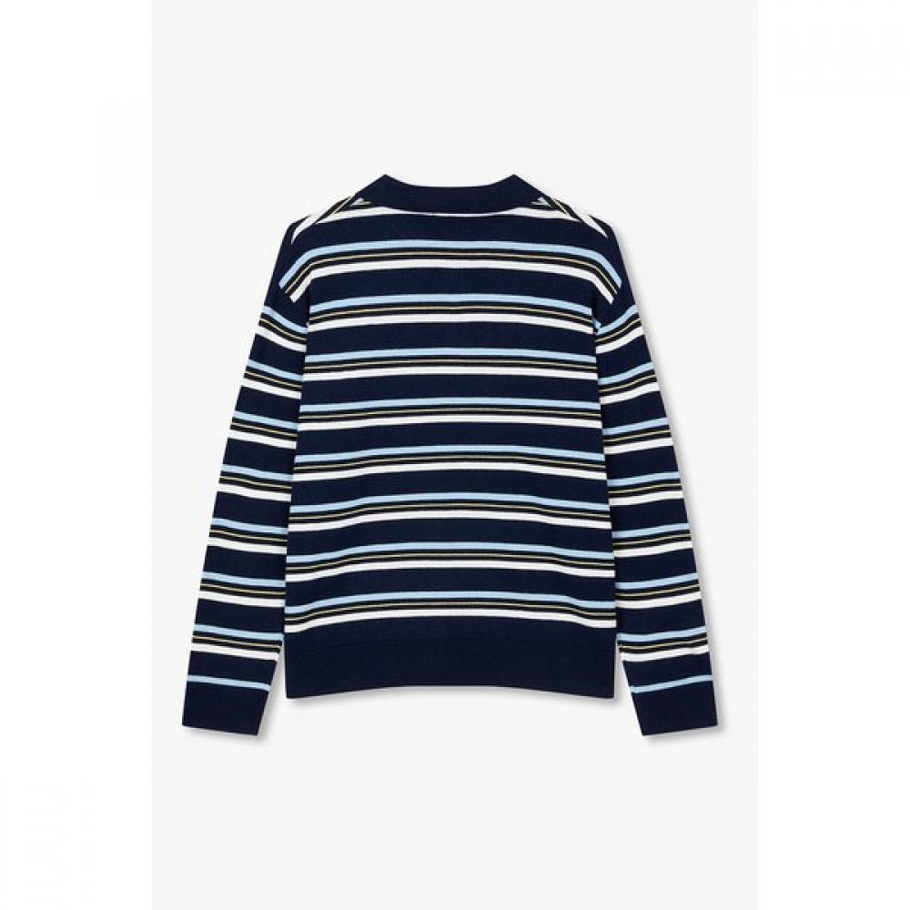 STUDIO TOMBOY Men Stripe Polo Knit 91m6452931ar