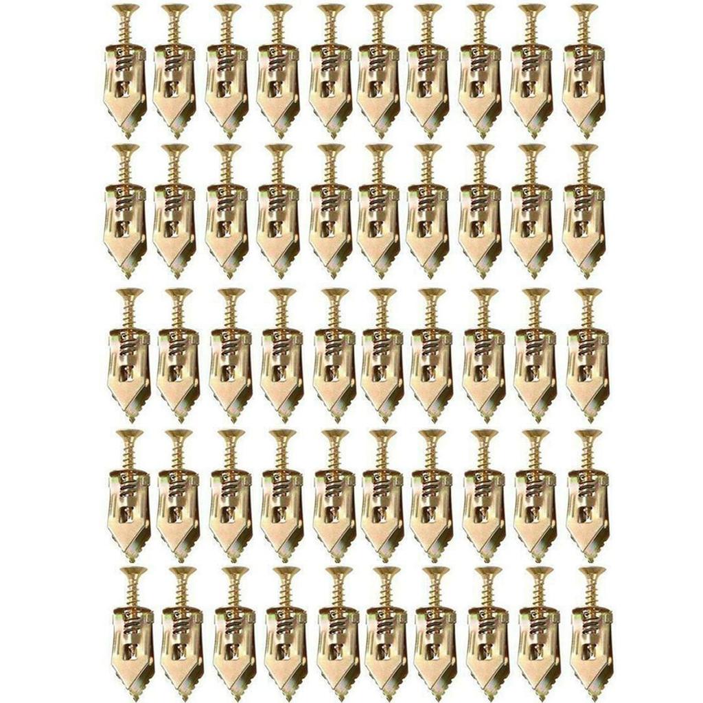 Nail-in type Metal Home Improvement Fix Screws Expansion Tube Board Fix Kits Wall  Fixing Plug