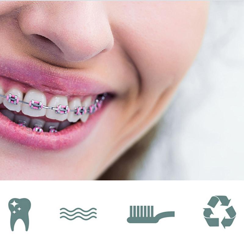 Kit de nettoyage bucco-dentaire et de blanchiment des dents, 8 pièces