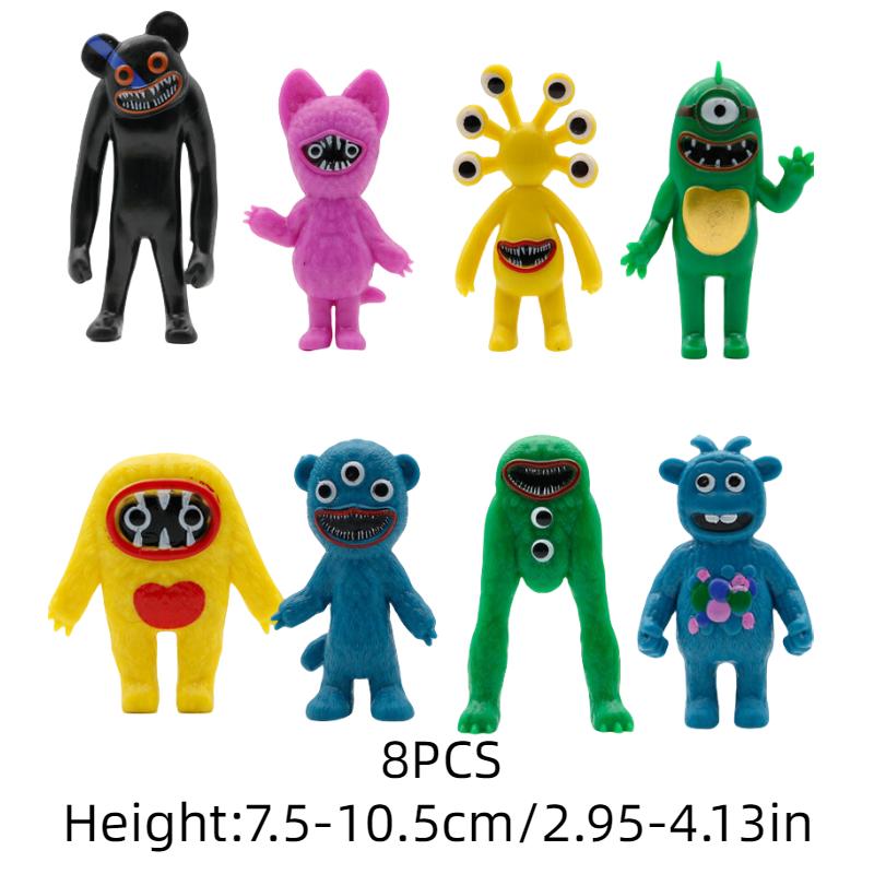 

Joyville Игра Монстр ПВХ Фигурка Игрушка Ужас Украшение для Торта Детские Подарки 8PCS