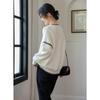 Mokana Women's Color-Block Round Neck Knit Sweater