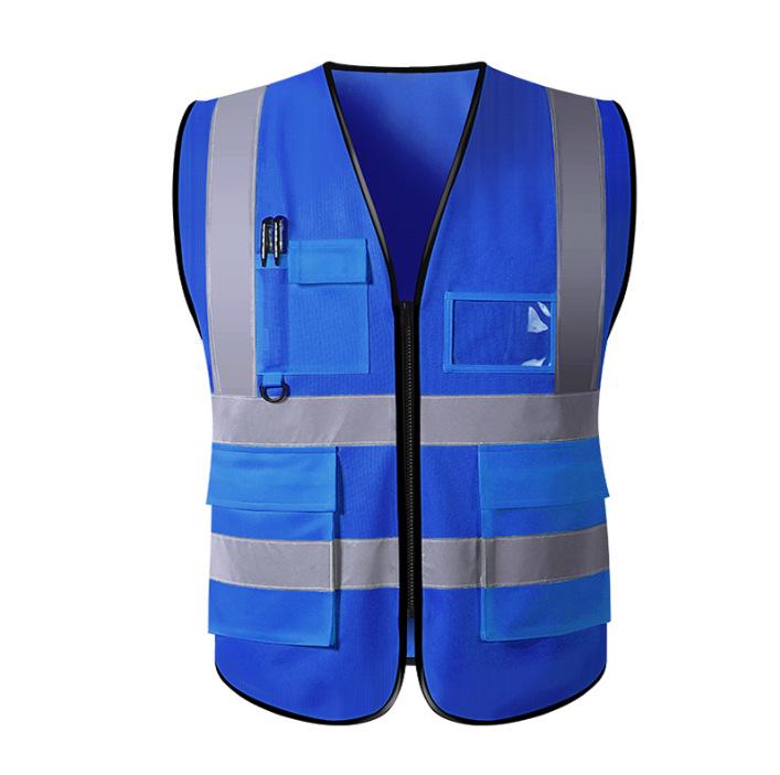 Multi-Pocket Reflective Vest for Drivers, Sanitation, Traffic, Cycling & Construction