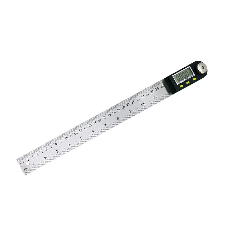 200mm 8inch Digital Protractor Angle Ruler Finder Meter Stainless Steel Plastic 360 Degree Goniometer Inclinometer Digital Gonio