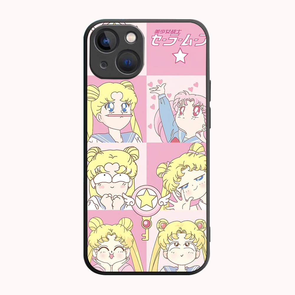 

Чохол B-31 Bandai Sailor Moon Black для Samsung S24 S23 S22 S21 S20 FE S10 Lite Ultra S7 S8 S9 Plus A05S A11 A12 A13 A15 A22 A24 A25 A32 A52 A71 5G Samsung S20 геліотроп