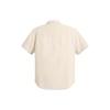 Levis Solid Color Square Neck Button Pocket Short Sleeve Shirt Men Shirts Off-White A5722-0004