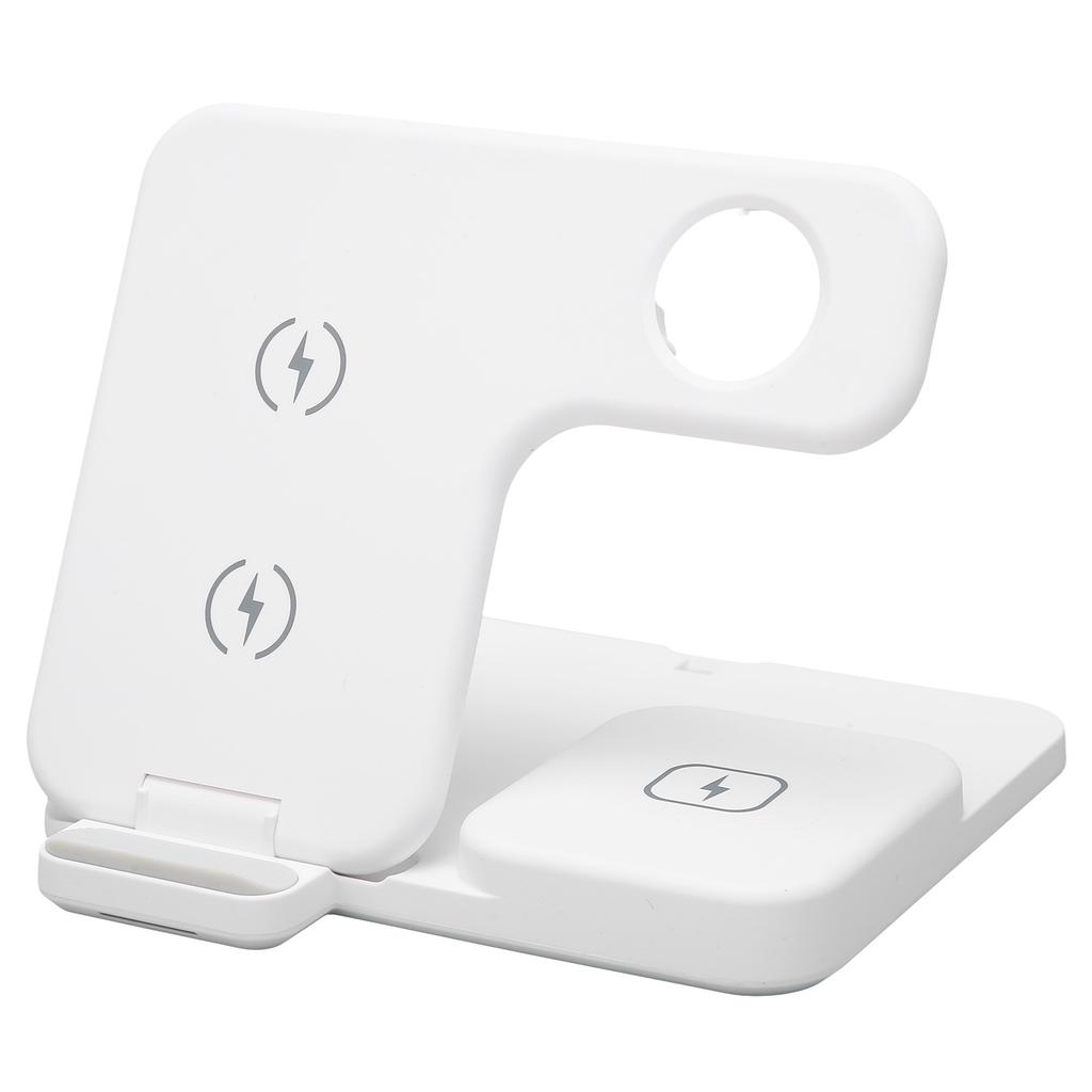 3 In 1 Fast Charging Station Qi Certification Multifunction 15W Folding Wireless Charger for