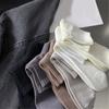 Mens Athletic Basic Solid Color Cotton Crew Socks Moisture Wicking Running Elastic Cuff Short Tube Ankle Socks for Men