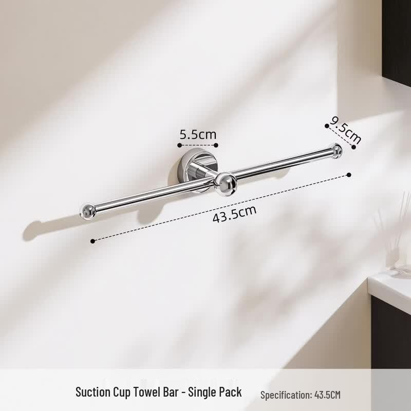 LIEI Dopamine No-Drill Suction Cup Towel Rack