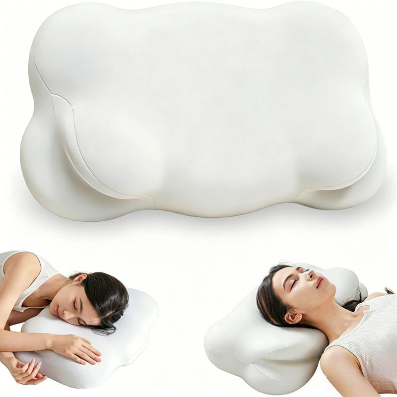 Orthopedic Memory Foam Pillow Ergonomic Sleep Cloud for Neck And Shoulder Pain Relief Suitable for Back And Stomach Sleepers