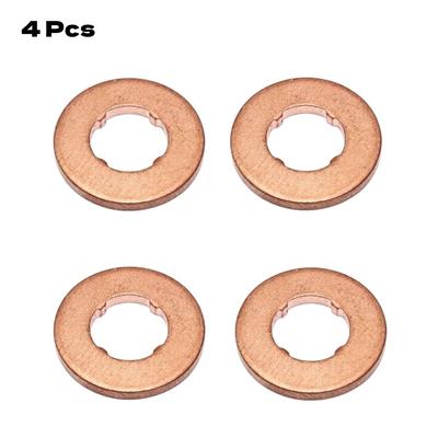 4pcs Fuel Injector Seal Washer for Alfa/BMW/Citroen/Ford