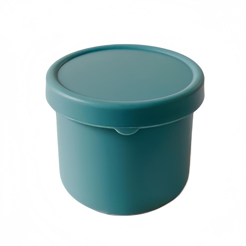 

New Silicone Salad Dressing Box 250ml 700ml Non-stick Fook Storage Boxes Leakproof Lids BPA Free Snack Container For Children