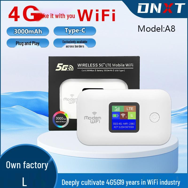 4G Pocket MIFI Router for Eurasia, Africa, Middle East, and Americas - Portable WiFi Router