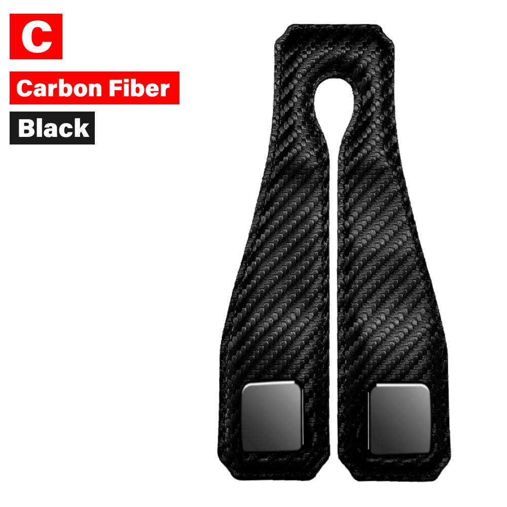 Cârlig universal pentru tetieră pentru mașină, din piele de căprioară premium, pentru agățat pentru scaunul din spate, cârlig dublu, 20 kg, suport mare, din aliaj, accesorii pentru instrumente.