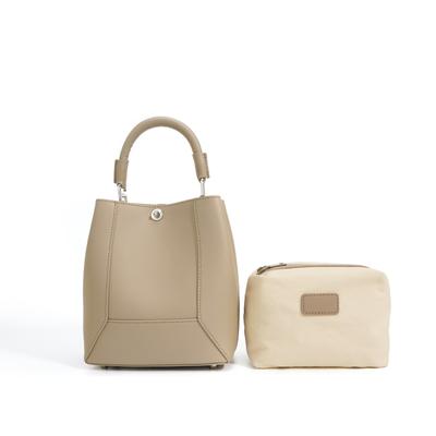 Frühling und Sommer 2025 neues Nischen-Design High-End Leder vielseitig Kinder- und Muttertasche tragbar Schulter Crossbody Beuteltasche Damen