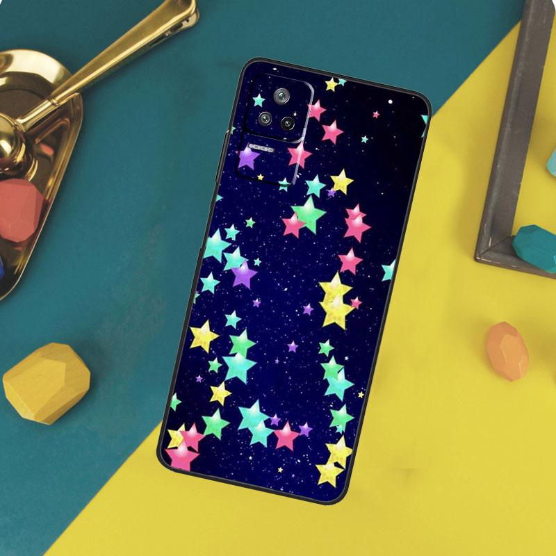 STARS HEARTS BLING GLITTER Case For Xiaomi 17 Pro Max 15 14 Ultra 13T 14T 15T POCO X7 Pro X5 X6 F5 F6 F7 F8 Ultra Cover