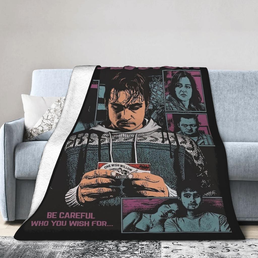 Obsession Movie Horror Film Blanket Flannel Decoration Multi-function Ultra-Soft Throw Blanket for Bedding Office Bedspread