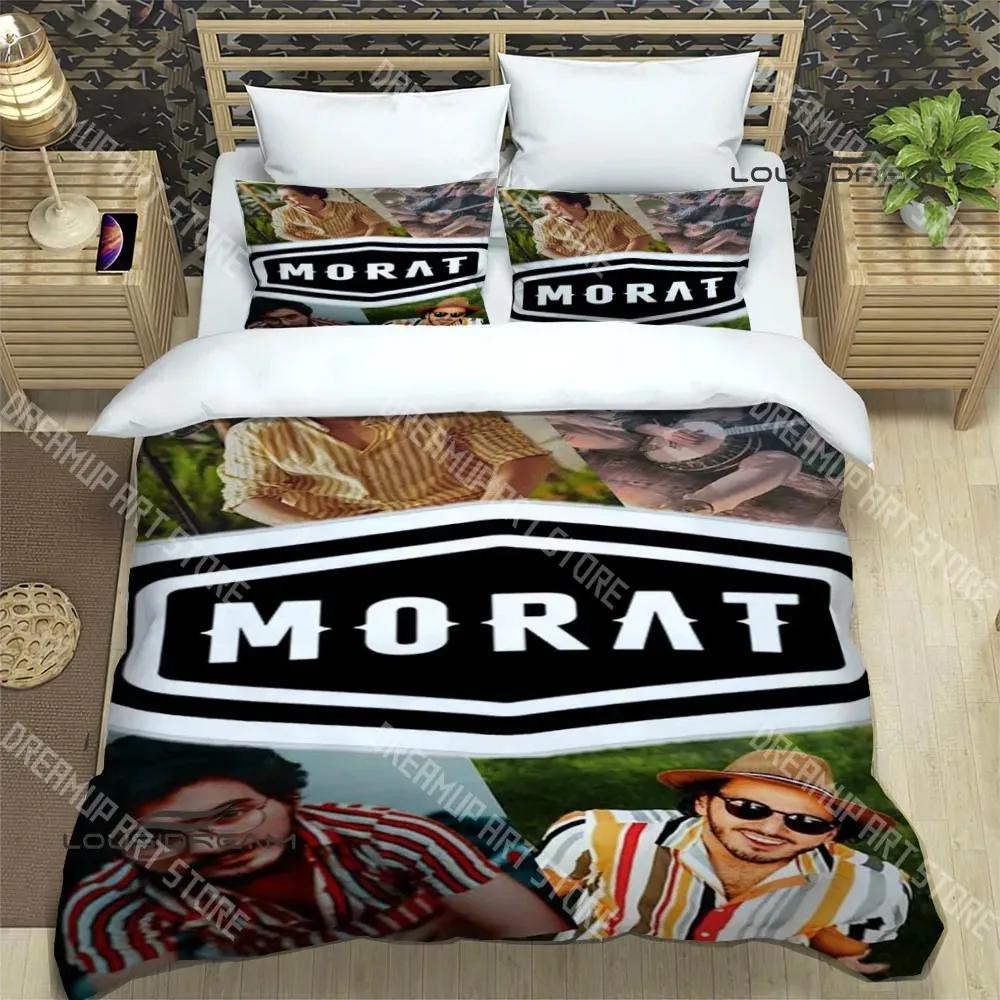Morat Pop Band Printed Bedding Sets Exquisite Bed Supplies Set Duvet Cover Bed Comforter Set Bedding Set Luxury Birthday Gift