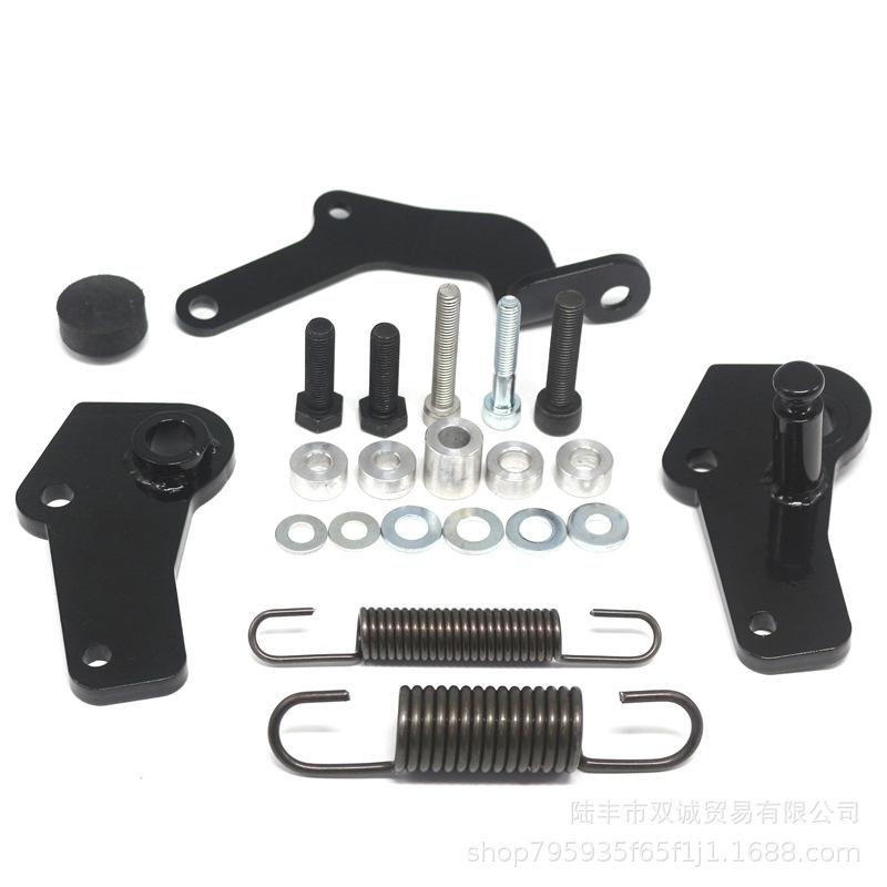 Modified Large Stand Bracket for Suzuki DL650/DL650XT: Big Foot Main Ladder Parking Stand