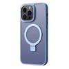 Integrated Magnetic Ring Phone Stand Holder Case Shockproof Ring Protection Case Camera Phone Cover Protector for