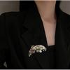 Senior Brooches Flower Leaf Brooch Pins for Women Suit Pendant  Fashion Brooches Jewelry