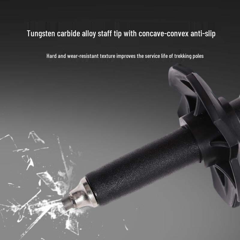 Toread Ultralight Carbon Fiber Folding Trekking Poles