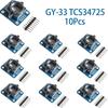 1/5/10Pcs GY-33 TCS34725 Color Recognition Sensor Module Color Detection Light Sensing Module Replacing TCS230 TCS3200