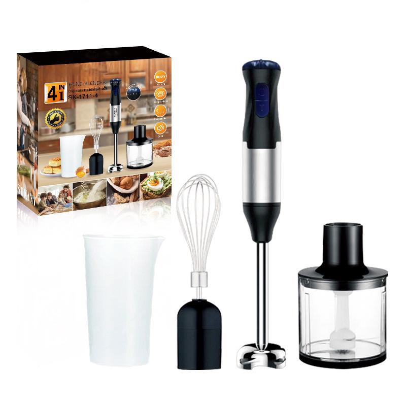 110V Handheld Food Processor & Meat Grinder Set - Egg Beater, Baby Food & Supplement Mixer.