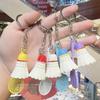 Mode Mini Bedeltje Badminton Racket Sleutelhanger Sleutelhouder Sleutelring Sleutelhangertje Badminton Hanger Sleutelring Voor Rugzakken En Sleutels
