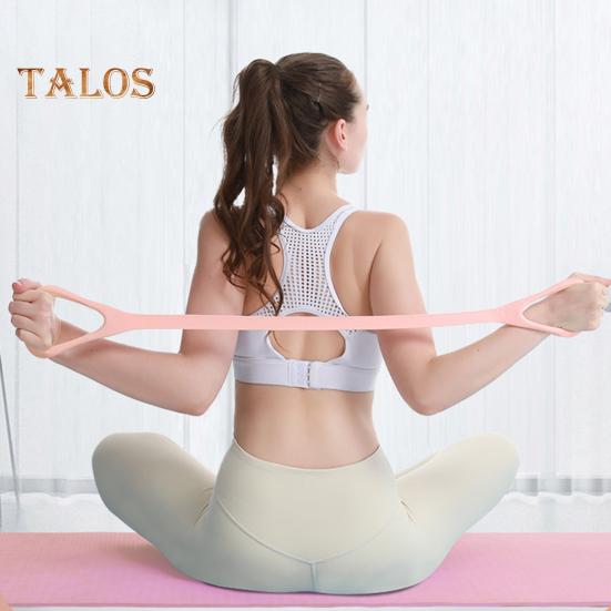 Taśma oporowa do ćwiczeń w kształcie ósemki z uchwytem antypoślizgowym, przenośna, dla mężczyzn i kobiet, rozciągająca ramiona, trening siłowy, elastyczny pasek, lina napinająca