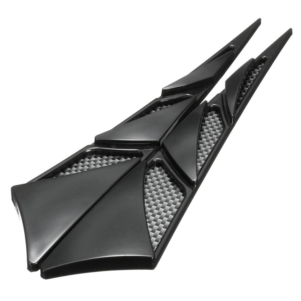 Rejilla De Ventilación Universal Para Capó De Coche - Negro Con Malla, Toma De Aire, Fácil Instalación