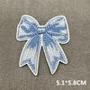 Cartoon Patch Diy Embroidery Patches For Clothing Stripes Badge Letterdice Patches For Jacket Iron On Patch On Clothes
