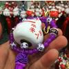Fortune Cat Lucky Cat Car Interior Lucky Cat Car Pendants Cat Hanging Pendant Ceramic Cat Ornament