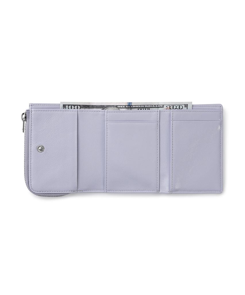 Fennec Hearty Zipper Wallet - Misty Lavender