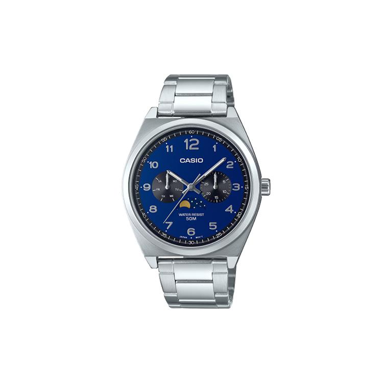 CASIO Men Standard Series 40mm Blue Watch MTP-M300D-2AV MTP-M300D-2AV Blue Dial