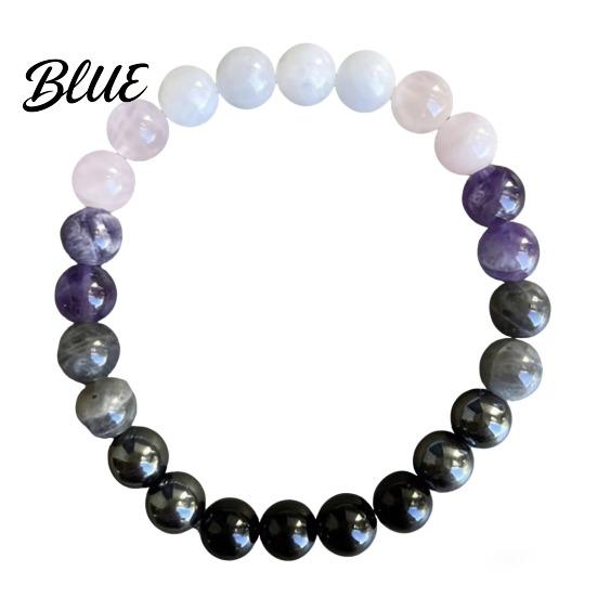 Elegant Simple Bracelet Natural Stone Beaded Bracelets Semi-Precious Gemstones Wear-resistant