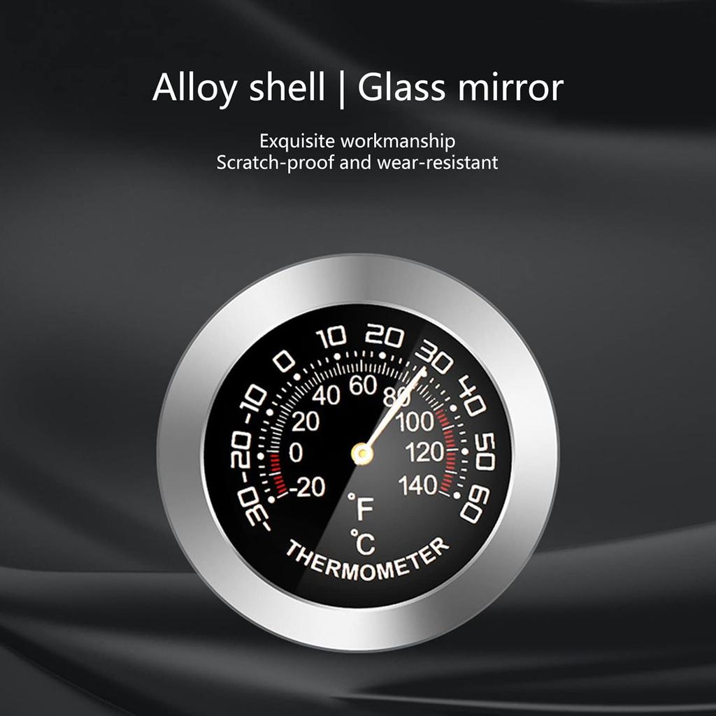 Auto Temperatur/Feuchtigkeit Detektor Messgerät Tester-Anzeige Typ Mini Mechanisch Metall Analog Thermometer/Hygrometer Auto Temperatur/Feuchtigkeits Detektor