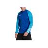 adidas Solid Color Zipper Long Sleeve Slim Jacket Men Jackets Blue HU1305