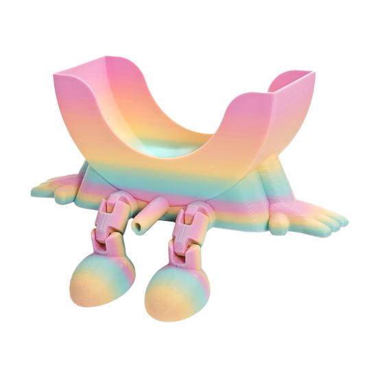 

Кумедний тримач для губок для пісяння 3D-друкована кругла підставка для губок з дренажем Настільна підставка для губок для кухонної раковини у ванній кімнаті D