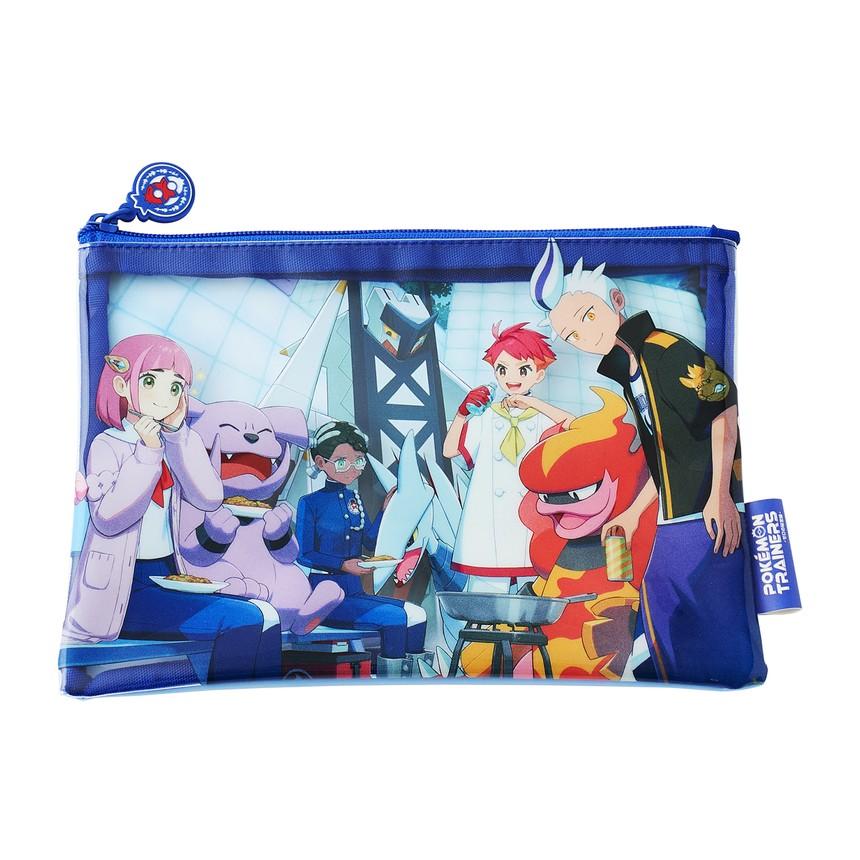 [Pokemon] Pokemon Center Clear Pouch - POKEMON TRAINERS (Blueberry Academy)