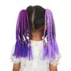 Children'S Wig Ponytail Dirty Braid Ponytail Hair Loop Short Three Braid Ponytai