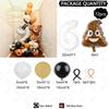 72pcs Funny Poop Theme Holiday Atmosphere Weird Balloon Poop Foil Balloons Children's Toys Birthday Party Decoration Poo Balloon