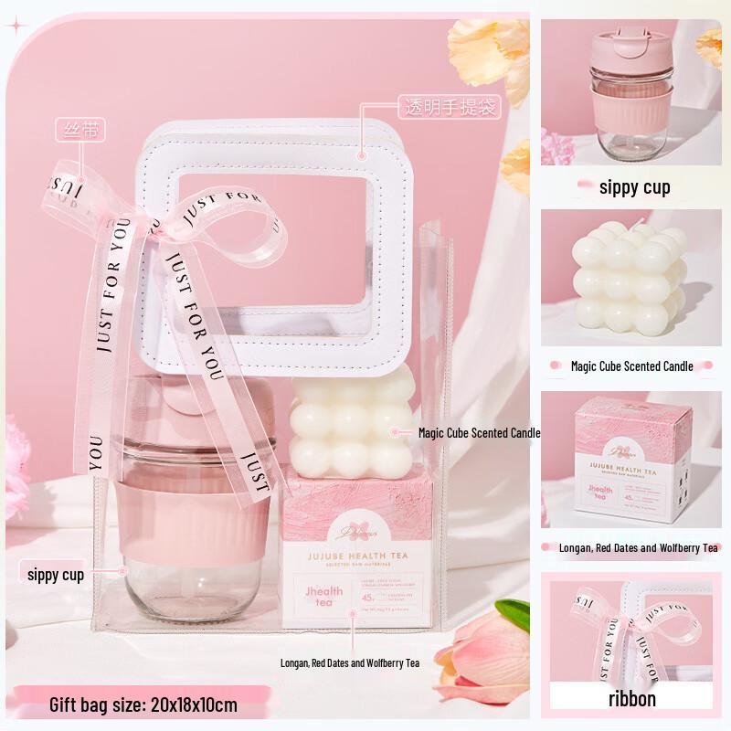 Jun Shiqi LIU Goddess Day Pink Gift Set