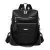 Schoolbag backpack women's new backpack retro large capacity travel shoulder bag handbag three-purpose bag women