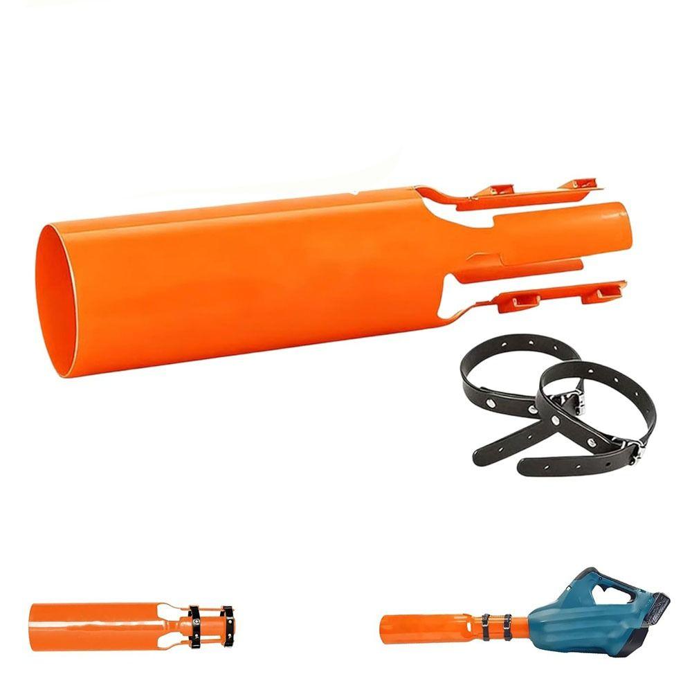 Easy to Attach Airflow Booster Circular Nozzles All Weather Leaf Blower Attachment Replacement Part Doubles Airflow