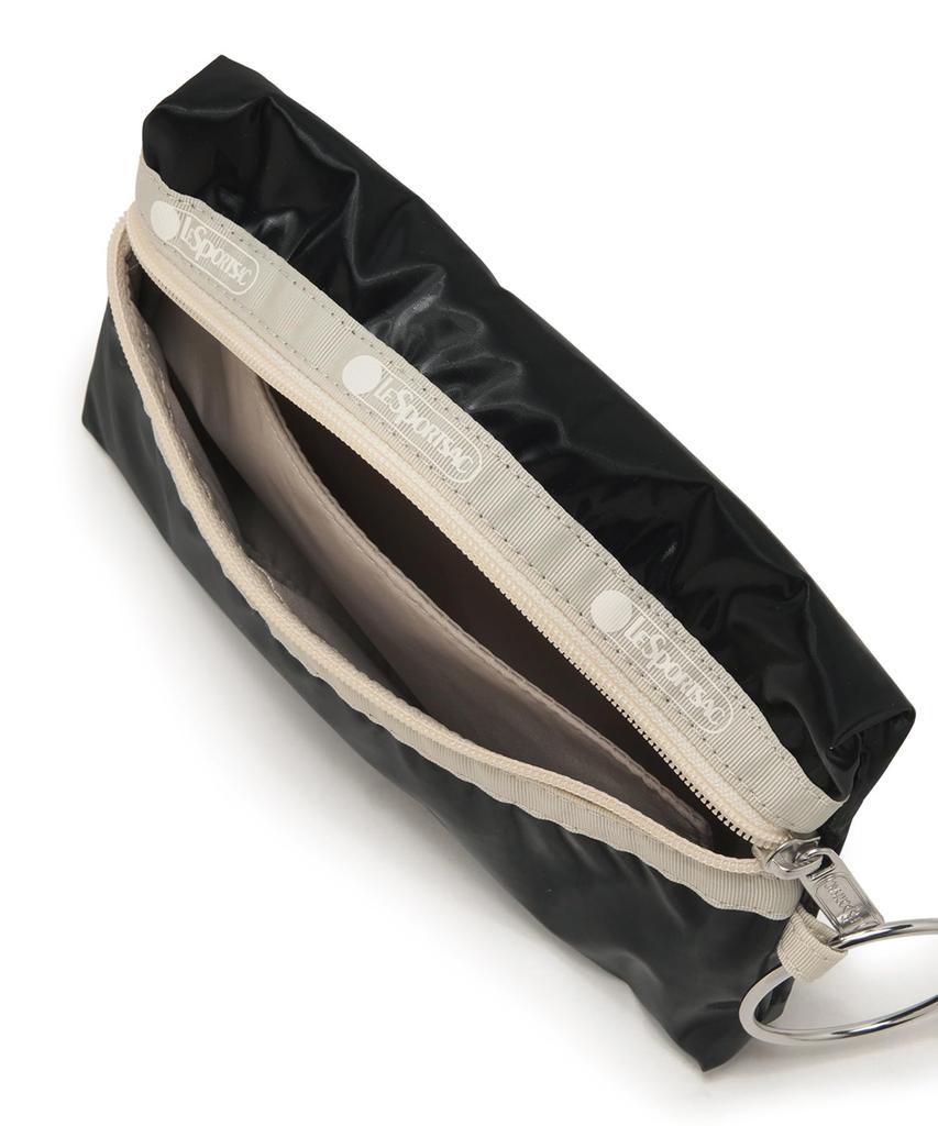 MULTI POUCH WRISTLET 1512 Beige Black Shine Meringue / / / /