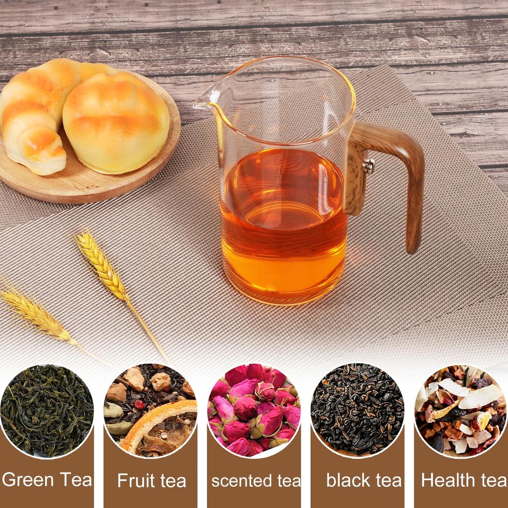 Enchanti Tea Pot, Water Separation Witchcraft Teapot, Glass Teapot with Infuser and Strainer, Enchantipot Magic Tea Pot