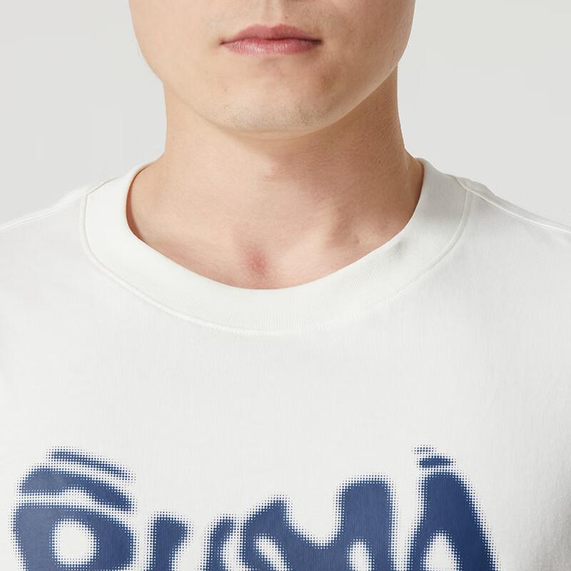 Puma Comfortable Outdoor Fashion Running Fitness Training Round Neck Short Sleeve T-Shirt Men Tops White 626857-65