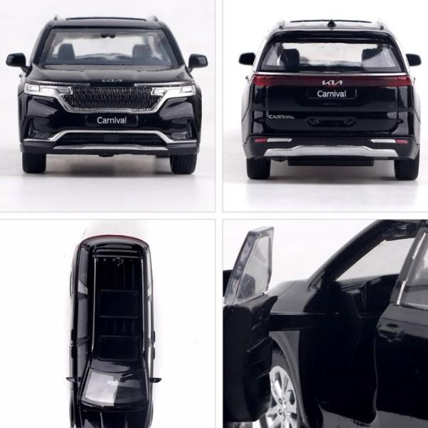 Kia Carnival Minicar Diecast, Blanc/Noir 2 couleurs, De Corée