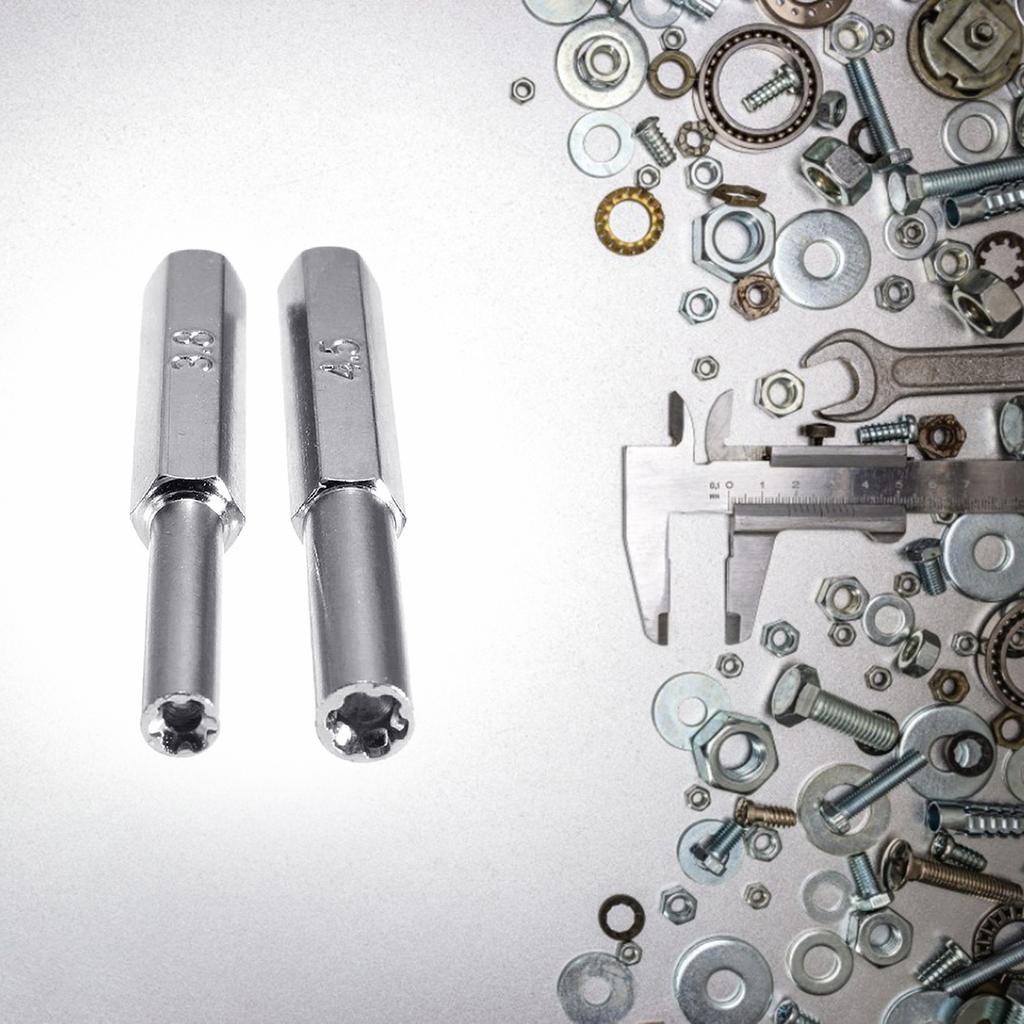 Bezpečnostní šroubovák 3,8 mm a 4,5 mm, bezpečnostní herní bity pro NES, SNES, N64, Game Boy a GameCube, nerezová ocel