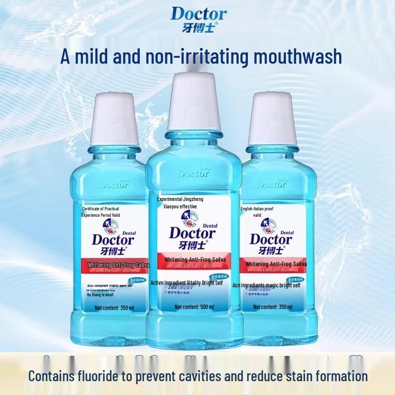 Dr. Tooth Whitening & Anti-Cavity Mouthwash
